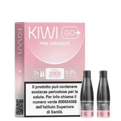 Immagine di KIWI GO PLUS POD 1x2pz PINK LEMONADE 2ml 20mg/ml - PLN014183