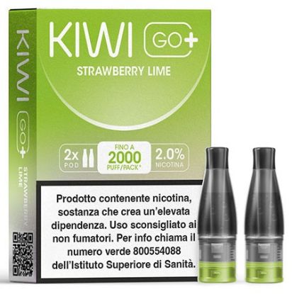 Immagine di KIWI GO PLUS POD 1x2pz STRAWBERRY LIME 2ml 20mg/ml - PLN014704