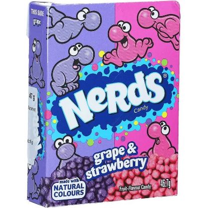 Immagine di CARAMELLE NERDS GRAPE STRAWBERRY 36pz 46gr - CASA DEL DOLCE