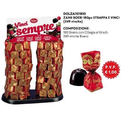 Immagine di ZAINI BOERI 180pz STRAPPA E VINCI (249 vincite)