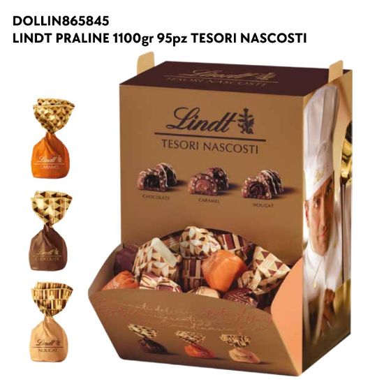 Immagine di LINDT PRALINE 1100gr 95pz TESORI NASCOSTI