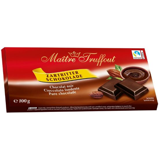 Picture of MAITRE TRUFFOUT TAVOLETTE 100gr 1pz FONDENTE