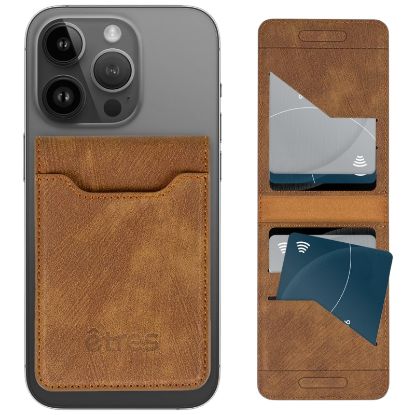 Picture of WALLET UNISEX 1pz ETRES3 DUEX BROWN+ GIFT BOX AND BAG