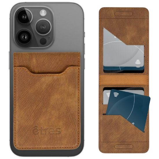 Picture of WALLET UNISEX 1pz ETRES3 DUEX BROWN+ GIFT BOX AND BAG