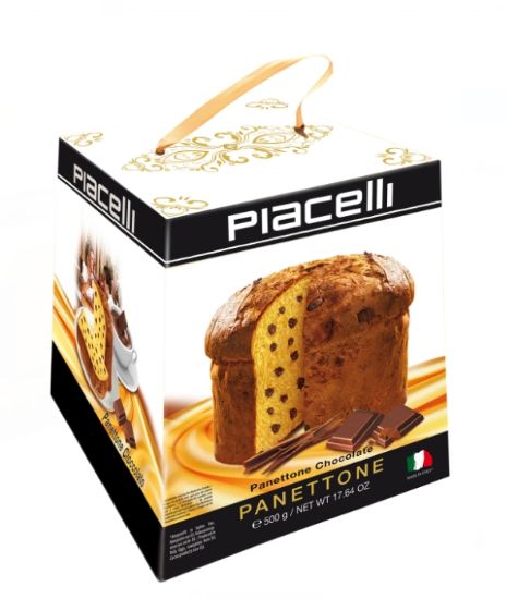 Picture of PANETTONE CIOCCOLATO 500gr 1pz PIACELLI