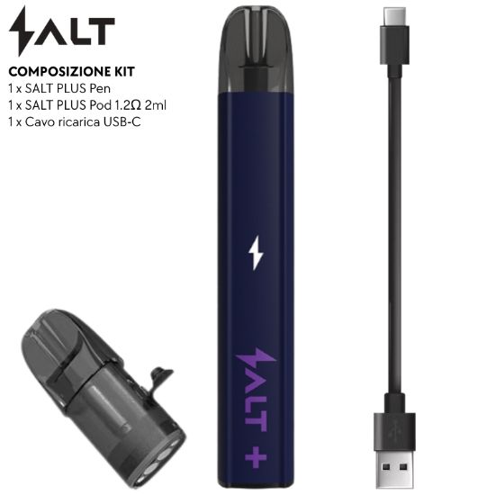 Picture of SALT PLUS STARTER KIT PURPLE SOFT TOUCH + POD 2ml vuoto