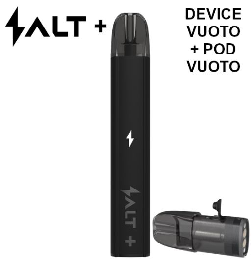 Picture of SALT PLUS STARTER KIT BLACK SOFT TOUCH + POD 2ml vuoto
