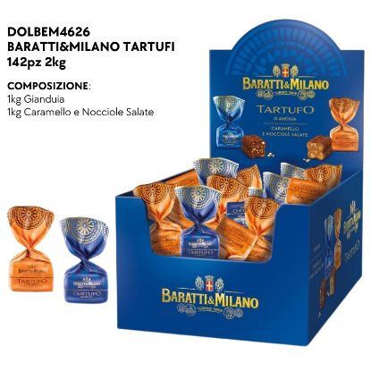 Picture of BARATTI&MILANO PRALINE TARTUFI 142pz 2kg - PR2025