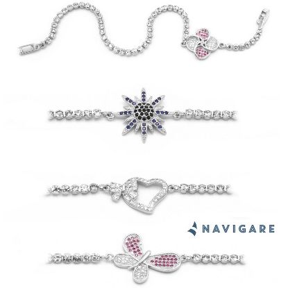 Immagine di BRACCIALE DONNA NAVIGARE 4pz + SCATOLA REGALO (promo senza sacchetto)