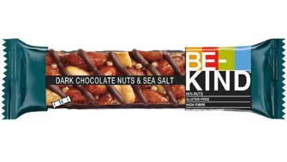 Picture of BARRETTA BE-KIND 12pz 40gr MANDORLE ARACHIDI SALE E CIOCCOLATO FONDENTE