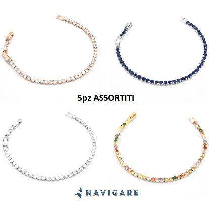 Immagine di BRACCIALE DONNA NAVIGARE 5pz + SCATOLA REGALO (promo senza sacchetto)