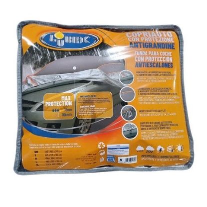 Immagine di TELO ANTIGRANDINE AUTO S 405x170x120cm -EVA da 5,25-protez finestrini laterali