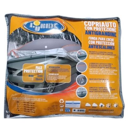 Immagine di TELO ANTIGRANDINE AUTO M 450x180x120cm -EVA da 5,25-protez finestrini laterali