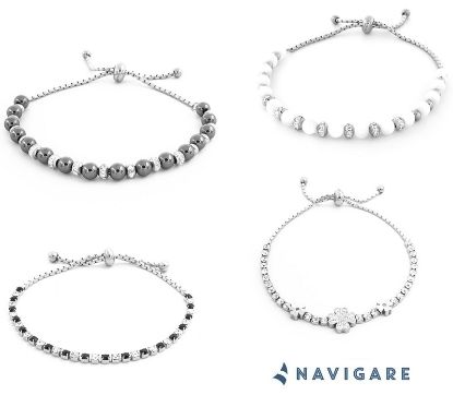 Immagine di BRACCIALE DONNA NAVIGARE 4pz + SCATOLA REGALO (promo senza sacchetto)