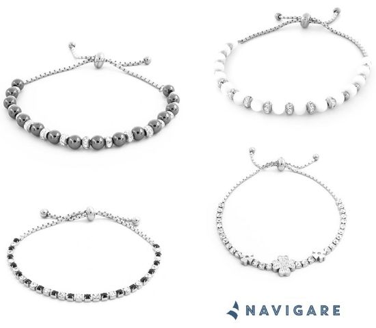 Immagine di BRACCIALE DONNA NAVIGARE 4pz + SCATOLA REGALO (promo senza sacchetto)