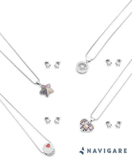 Immagine di PARURE DONNA NAVIGARE 4pz COLLANA (promo senza sacchetto)