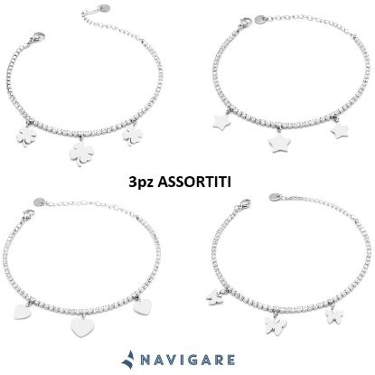 Immagine di BRACCIALE DONNA NAVIGARE 3pz + SCATOLA REGALO (promo senza sacchetto)
