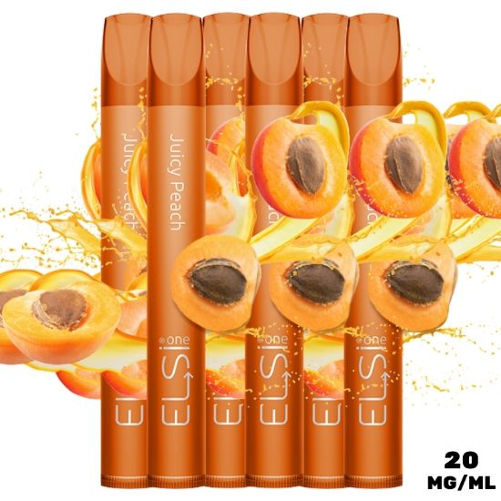 Immagine di ELSI ONE 6pz 20mg/ml JUICY PEACH composta da:------