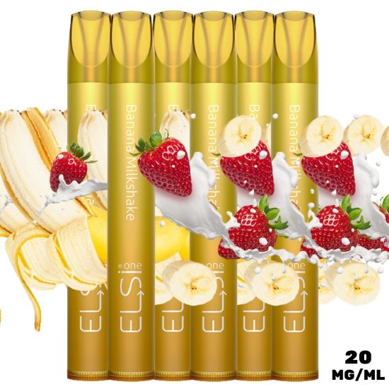 Immagine di ELSI ONE 6pz 20mg/ml BANANA MILKSHAKE composta da:------