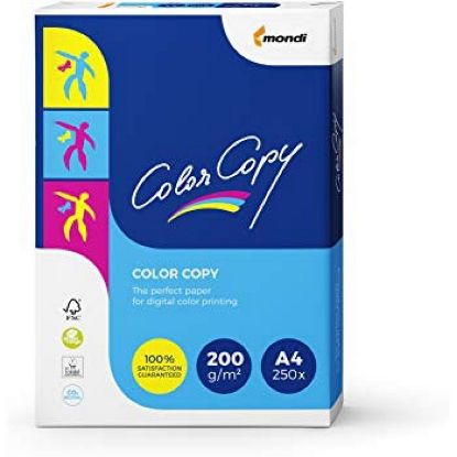 Picture of CARTA A4 21x29 200g 250fg 1pz MONDI