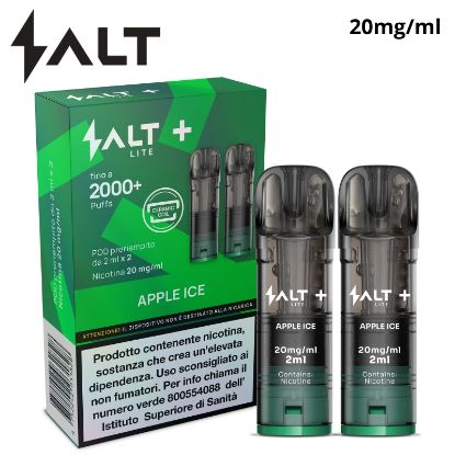 Immagine di SALT LITE POD 1x2pz APPLE ICE 2ml 20mg/ml - PLN014736