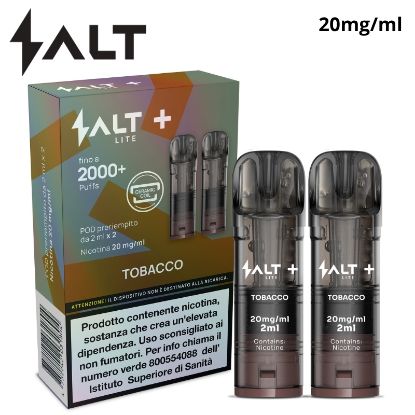 Immagine di SALT LITE POD 1x2pz TOBACCO 2ml 20mg/ml - PLN014743