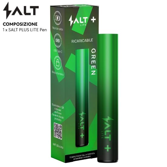 Immagine di SALT LITE DEVICE LITE GREEN - RICARICABILE 1pz