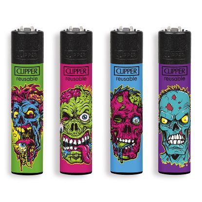 Immagine di ACCENDINO CLIPPER PIETRINA 48pz COOL BRAINS