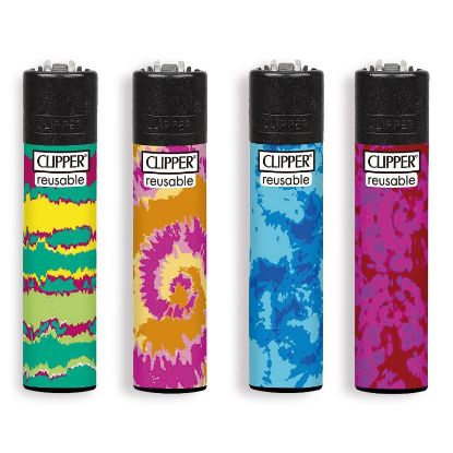 Immagine di ACCENDINO CLIPPER PIETRINA 48pz TIE DIE