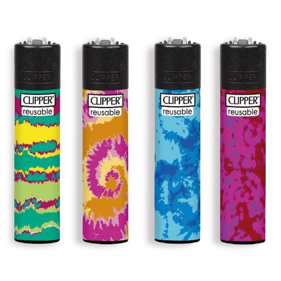 Immagine di ACCENDINO CLIPPER PIETRINA 48pz TIE DIE