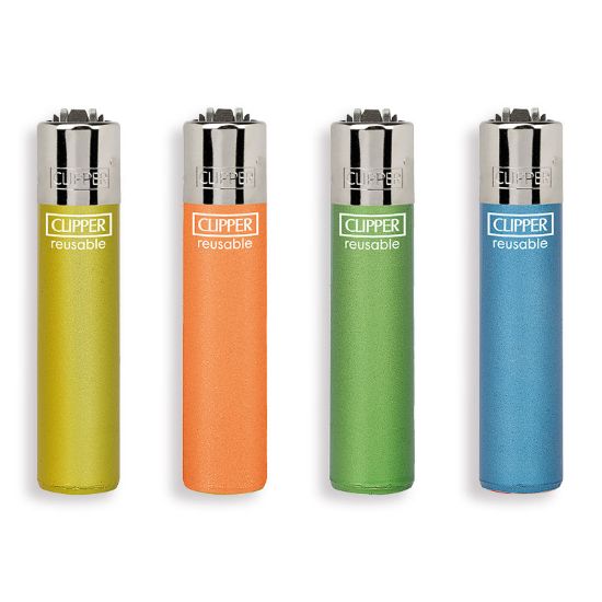 Immagine di ACCENDINO CLIPPER MINI PIETRINA 48pz CRYSTAL FLUO