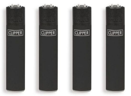 Immagine di ACCENDINO CLIPPER PIETRINA 48pz BLACK SOFT