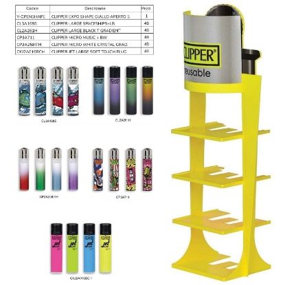 Picture of ACCENDINO CLIPPER PROMO KIT 240pz EXPO (5x48)