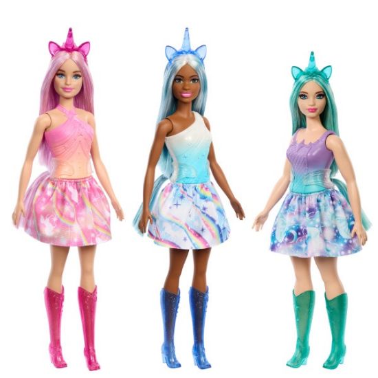 Immagine di GIOCHI BAMBOLA BARBIE FAIRYTALE UNICORNI ASS.TO