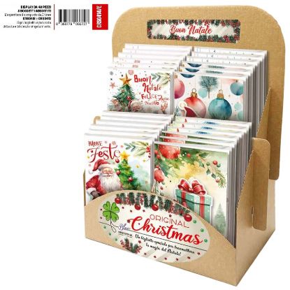 Immagine di BIGLIETTI NATALE EXPO 48pz ORIGINAL