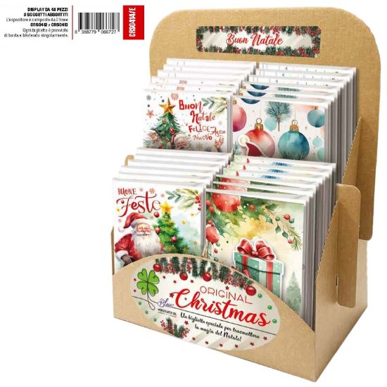 Immagine di BIGLIETTI NATALE EXPO 48pz ORIGINAL
