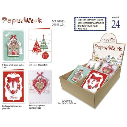 Picture of BIGLIETTI NATALE BRISTOL EXPO 24pz ASSORTITI