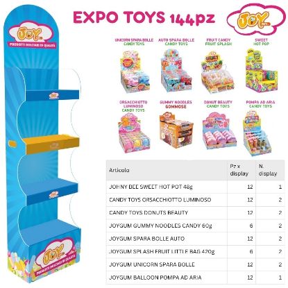 Immagine di JOY EXPO TOYS 144pz ASSORTITI - JOYGUM