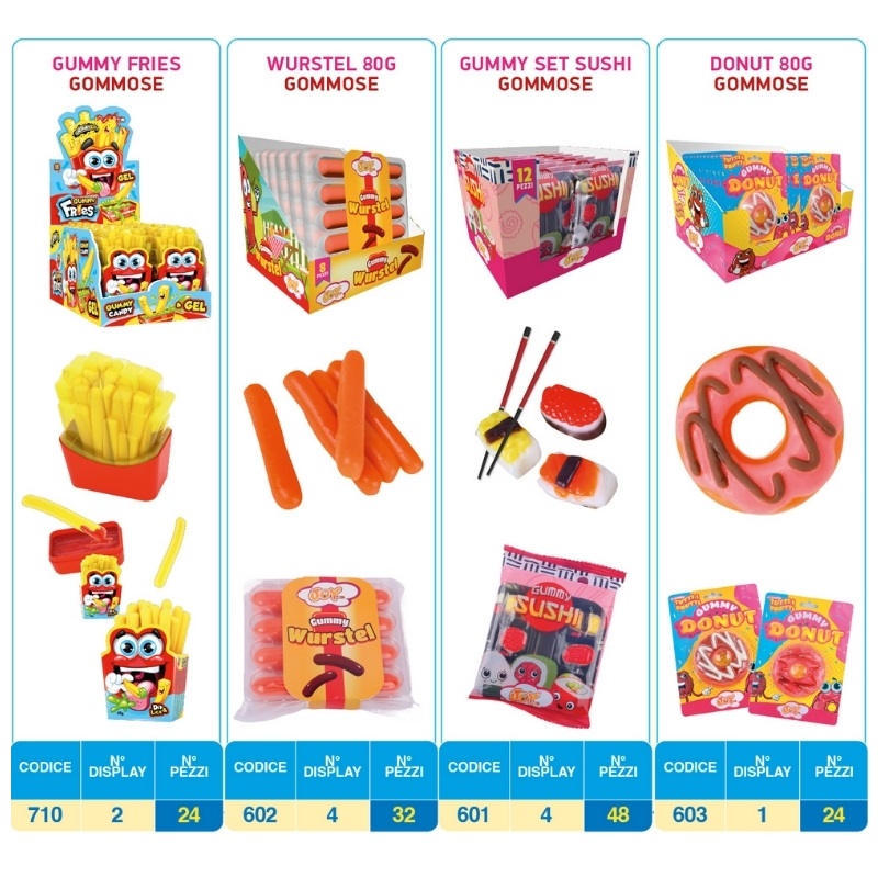 Immagine di JOY EXPO GUMMY 206pz ASSORTITI - JOYGUM