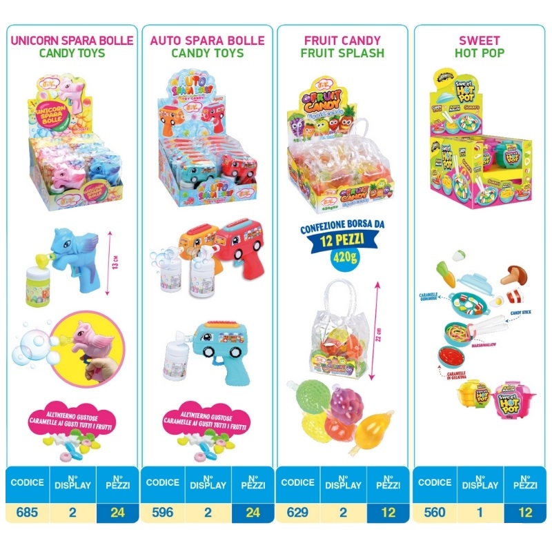 Immagine di JOY EXPO TOYS 144pz ASSORTITI - JOYGUM