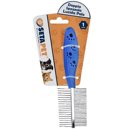 Immagine di PET PETTINE DISTRICANTE DOPPIO PER ANIMALI 1pz