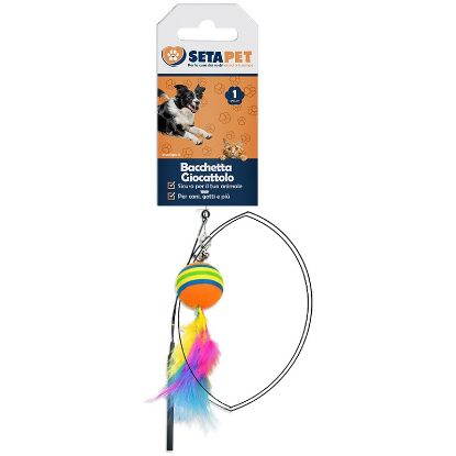 Immagine di PET BACCHETTA GIOCATTOLO PER GATTI 1pz 49cm