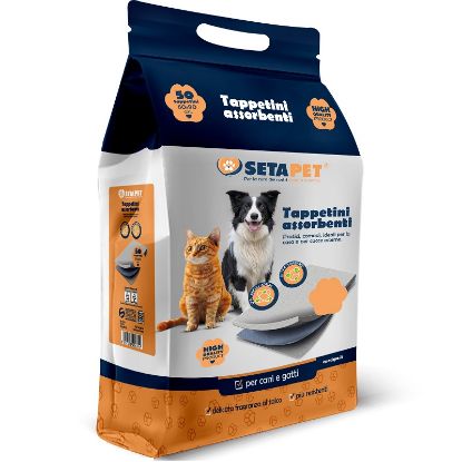 Immagine di PET TAPPETINI IGIENICI per ANIMALI 60x90cm 50pz