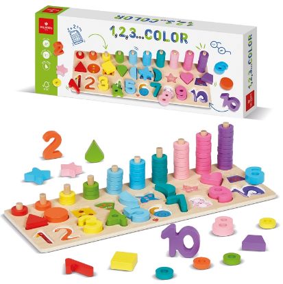 Immagine di GIOCHI 1,2,3 COLOR - DAL NEGRO