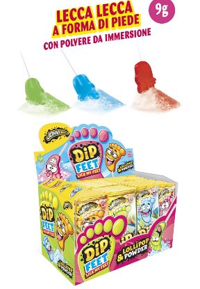 Immagine di JOY CHUPA DIP FEET CANDY 48pz 8gr - JOYGUM