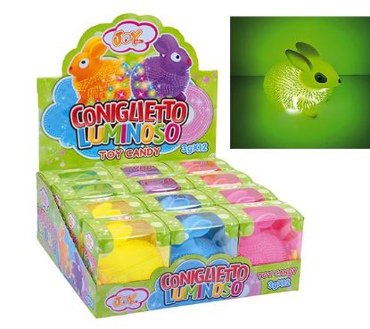 Immagine di JOY CONIGLIETTO LUMINOSO 12pz 3gr - JOYGUM