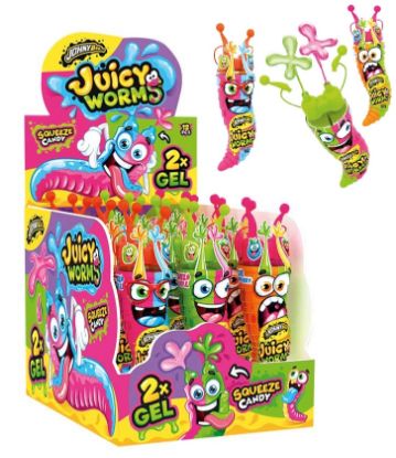 Immagine di JOY JUICY WORMS 12pz 58gr - JOYGUM
