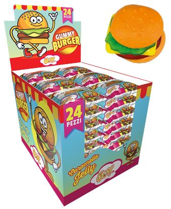 Immagine di CARAMELLE BURGER GUMMY 24pz 40gr - JOYGUM