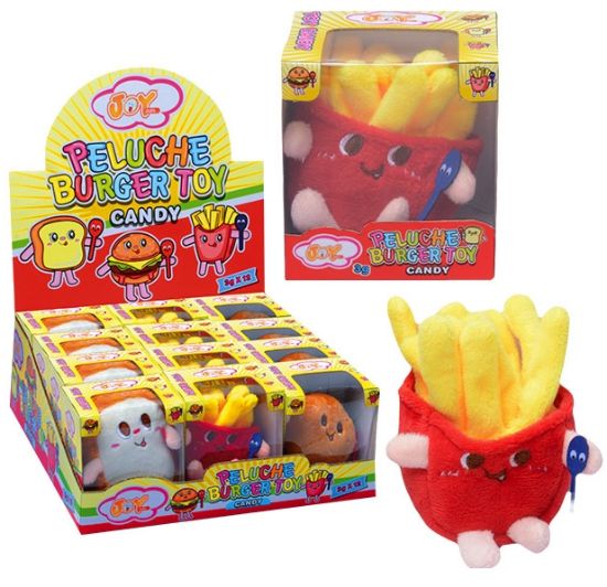 Immagine di JOY BURGER PELUCHES TOY 12pz - JOYGUM