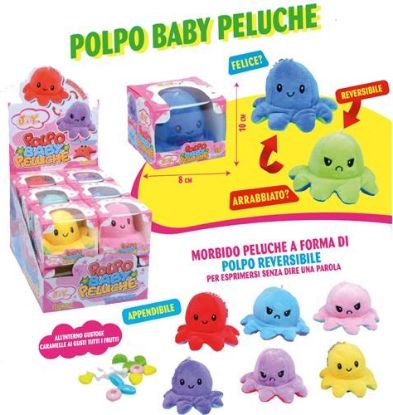 Immagine di JOY POLPO BABY PELUCHES 12pz - JOYGUM